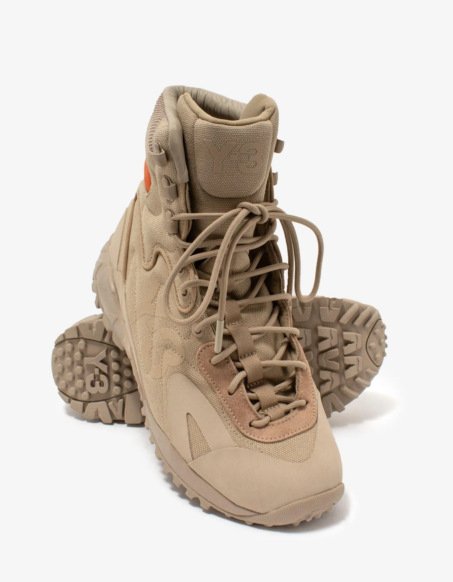 Y-3 Notoma Beige Boots