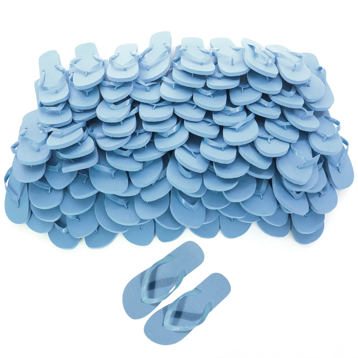 Zohula Originals Sky Blue Flip Flops - Bulk Buy - 10-100 Pairs