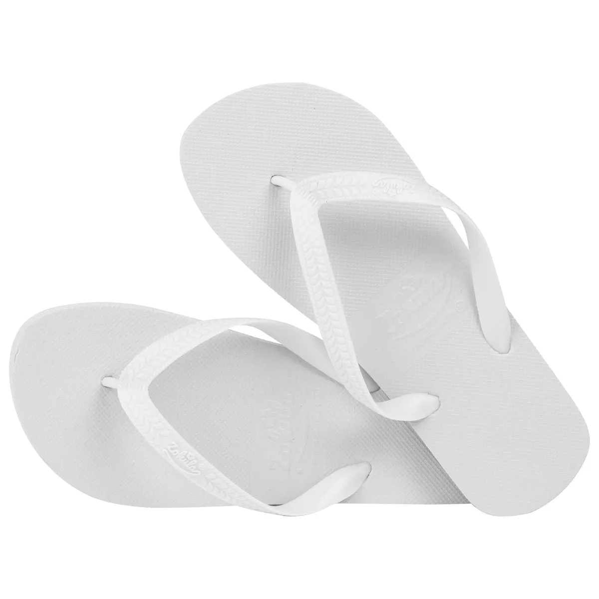Zohula Originals White Flip Flops - Bulk Buy - 10-100 Pairs